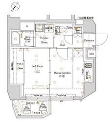 Log初台の物件間取画像